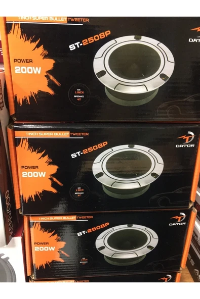 DATOR St-2508p Tweeter Spl Model - Resim 3