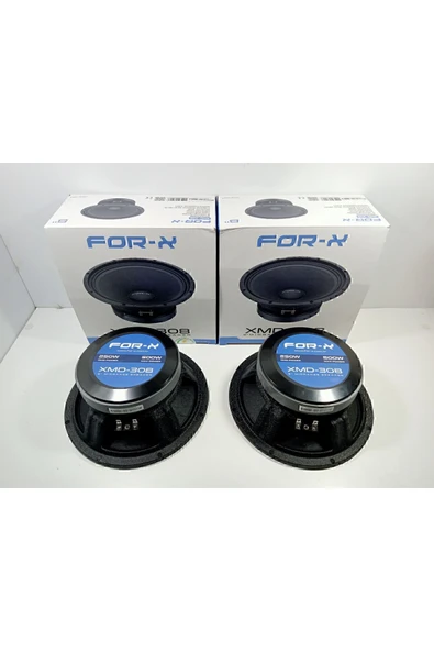 FORX5 20cm Midrange  For x 500w 250Rms Midrange Hoparlör  Forx XMD 308 Prof Midrange ürün görseli 1