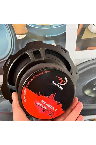 DATOR RK-200.1 Dator 20 cm Kurşun Göbek Midrange - Resim 2