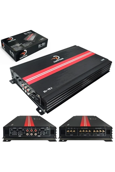 DATOR Dtr-90.4 Oto Anfi Stereo 3300 Watt 4 Kanal ürün görseli 1