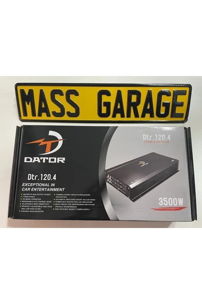 DATOR 120.4 Rms Amfi ürün görseli 1