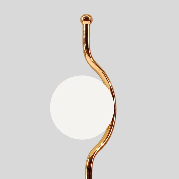 Loris Gold Metal Masa Lambası - Resim 5