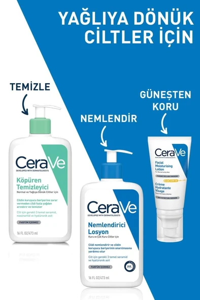 Cerave Foaming Cleanser 473 ml - Resim 6