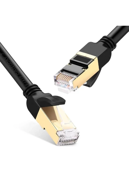 SpeedUF 2 Metre Cat7 Patch Kablo Cat 7 Stp Ethernet Kablosu 10GBPS Internet 600 Mhz Band Genişliği ürün görseli 1