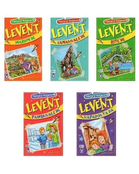 Levent Türkiyeyi Geziyorum 1 (5 Kitap) - Resim 2
