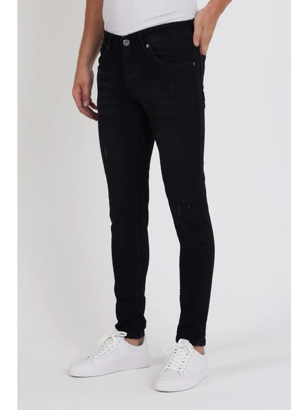 Sheff Denim Slim Fit Siyah Jean Pantolon 6989 ürün görseli 1