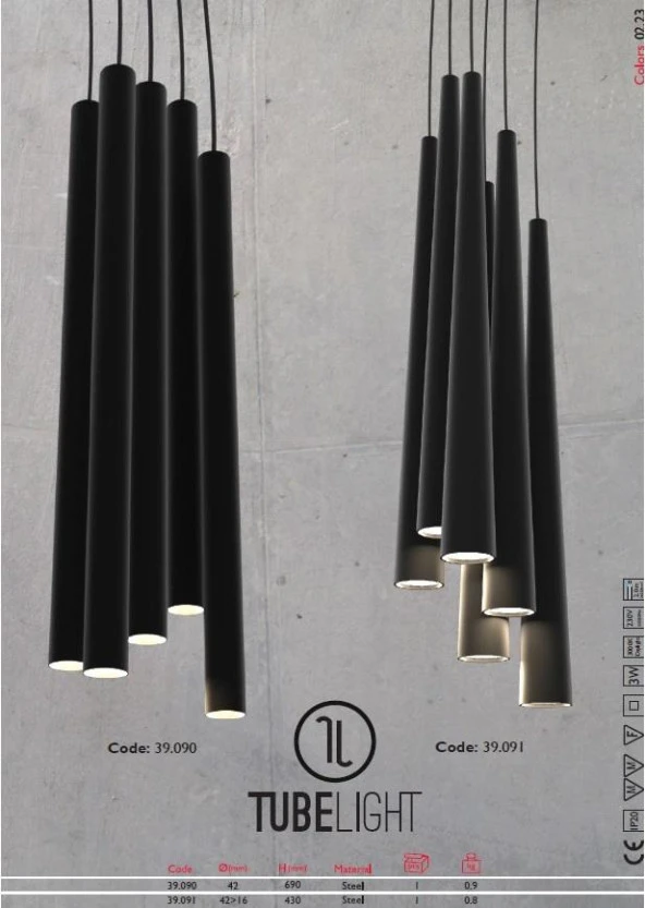 Tubelight Led Sarkıt Lamba Konik - Resim 2