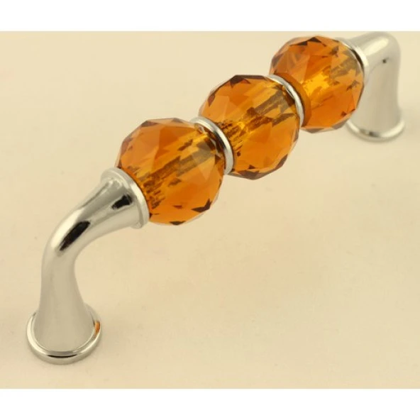 Gürçay Kristal Taşlı Kulp 96Mm Kahve ürün görseli 1