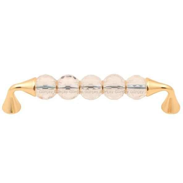 Gürçay İris Kristal Kulp Altın 128mm (2 Adet) ürün görseli 1