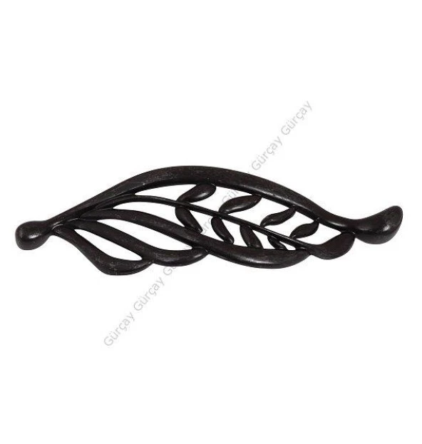 Yaprak Kulp 128Mm Siyah (2 Adet) ürün görseli 1
