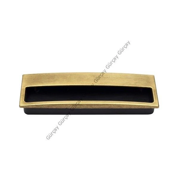 Gürçay Gömme Çekmece Kapak Kulpu 96mm - Resim 2