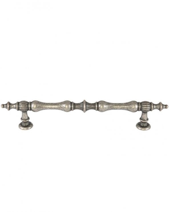 Gürçay Şehzade Kulp Antik Gümüş 128mm (2 Adet) ürün görseli 1
