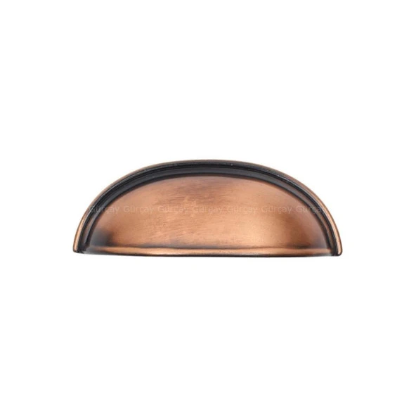 Lüks Çanak Kulp Bakır 64mm (2 Adet) ürün görseli 1