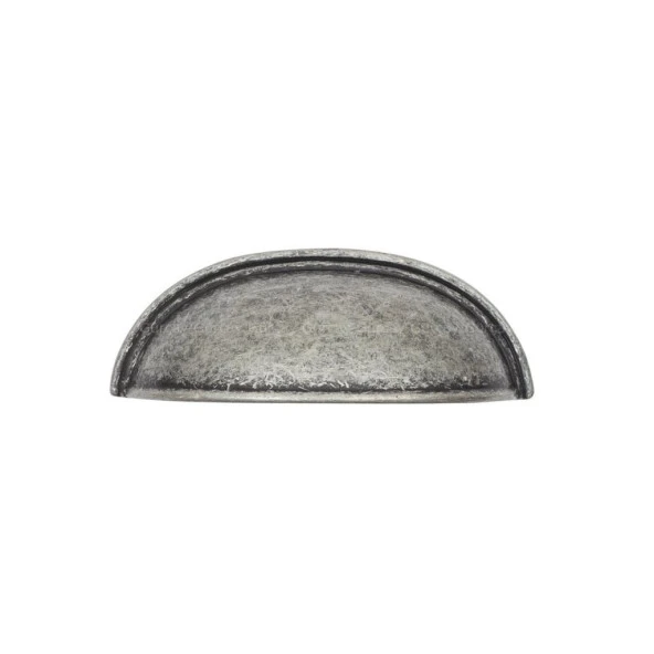 Lüks Çanak Kulp Antik Gümüş 64mm (2 Adet) ürün görseli 1