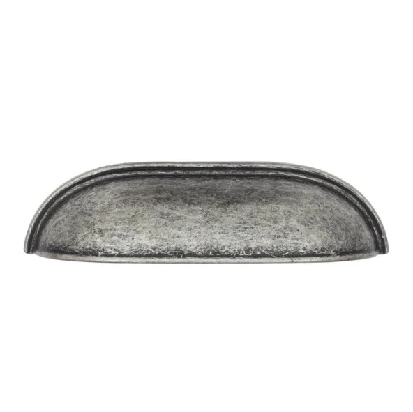 Lüks Çanak Kulp Antik Gümüş 96mm (2 Adet) ürün görseli 1