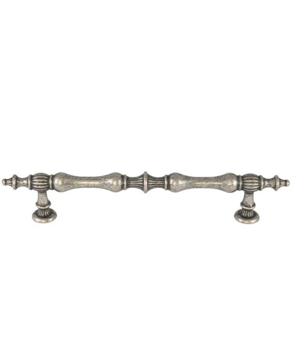 Gürçay Şehzade Kulp Antik Gümüş 128mm (2 Adet) ürün görseli 1