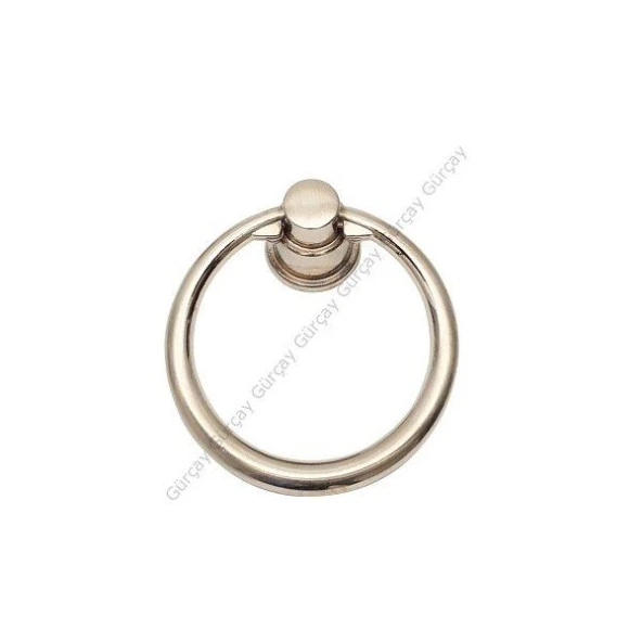 Çekmece Kapak Kulpu Halka 40 mm İnoks (2 Adet) ürün görseli 1