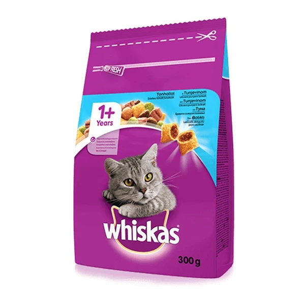 Whiskas Ton Balıklı Sebzeli Kedi Maması 300 gr ürün görseli 1