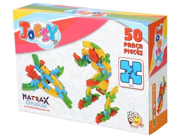 Matrax Oyuncak 50 Parça JOESY® - Karton Kutuda ürün görseli 1
