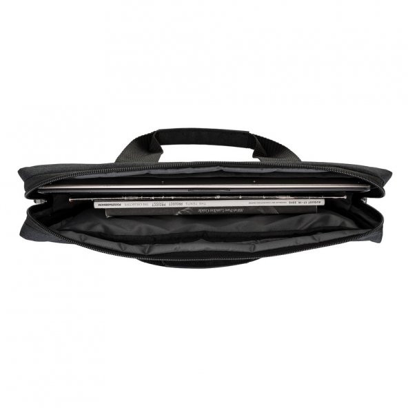 3 Bölmeli Antrasit 15.6" Laptop Çantası - Resim 4