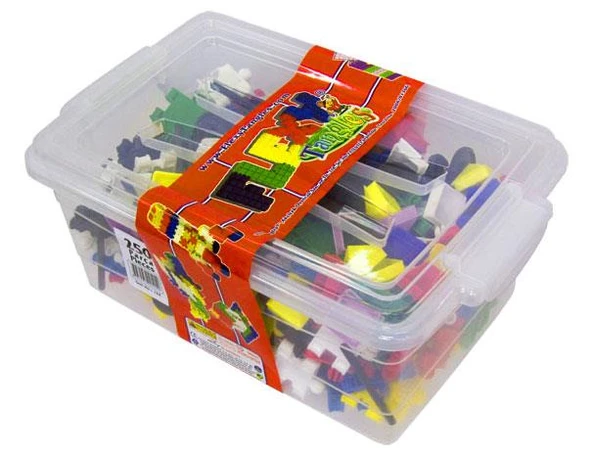 Matrax Oyuncak 250 Parça Flexy Tangles® - Plastik Kutulu- Seri No:124 ürün görseli 1