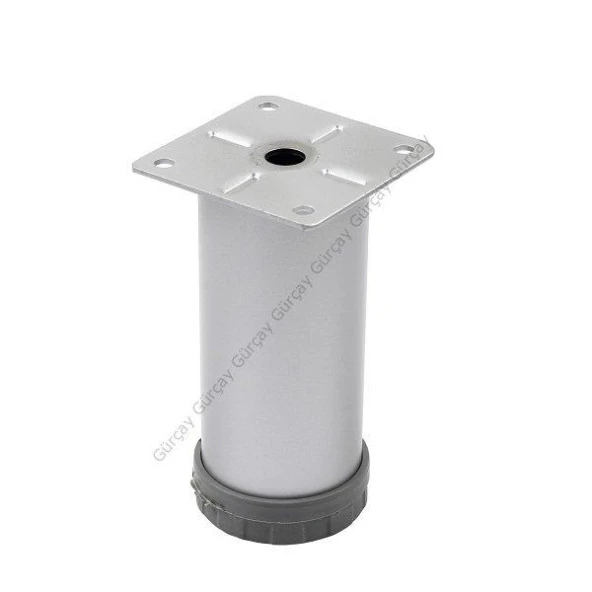 Metal Mobilya Ayağı Mat Krom Çap 42mm - 10cm (4 Adet) ürün görseli 1