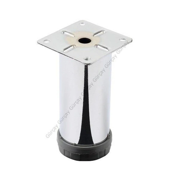 Metal Mobilya Ayağı Krom Çap 42mm - 10cm (4 Adet) ürün görseli 1