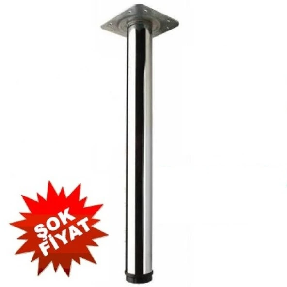 Gürçay MASA AYAĞI KROM 71 CM  1 Adet 11.180 ürün görseli 1
