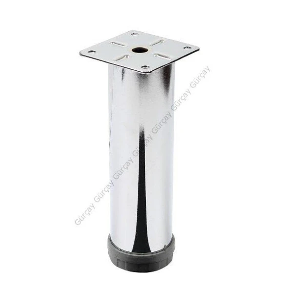 Metal Mobilya Ayağı Krom Çap 42mm - 15cm (4 Adet) ürün görseli 1