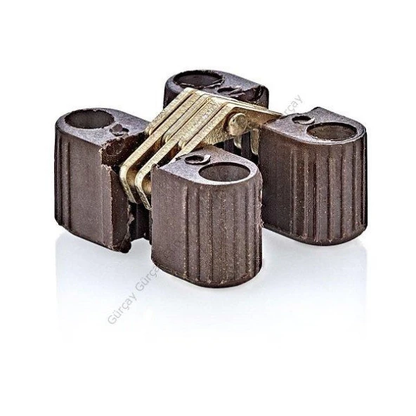 Plastik Oval Masa Menteşesi Sac Gövde (2 Adet) - Resim 2