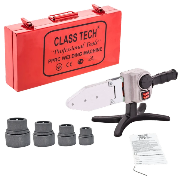 CLASS TECH PLASTİK BORU KAYNAK MAKİNESİ METAL GÖVDE 1500W ürün görseli 1