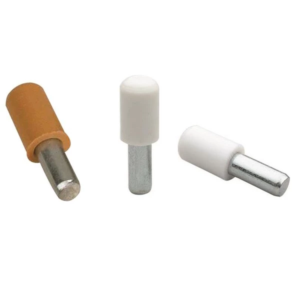 Gürçay Metal Başlı Mobilya Raf Pimi 5mm 25 Adet ürün görseli 1