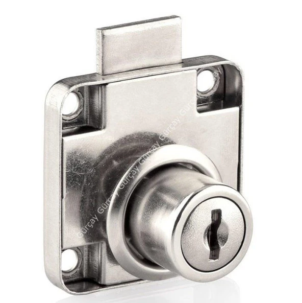 Çekmece Kapak Kilidi Kare 22mm ürün görseli 1