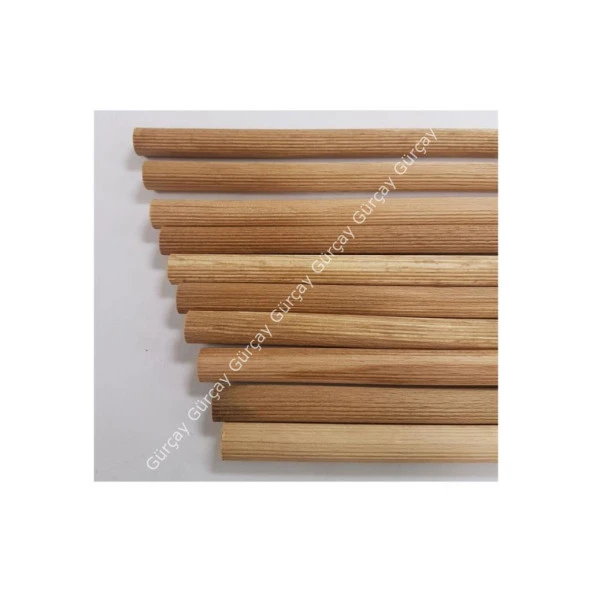 Ahşap Kavela Çubuk 100cm - 8mm (10 Adet) - Resim 3