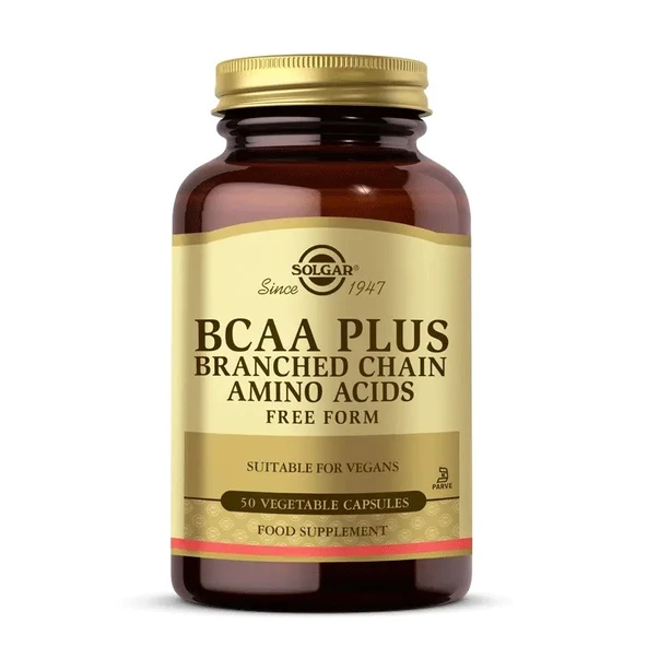 Solgar BCAA Plus 50 Vegi Kapsül ürün görseli 1