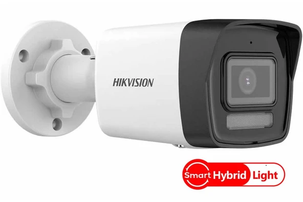 Hikvision DS-2CD1023G2-LIUF 2mp 2.8mm Lens ColorVu Dahili Mikrofon H.265+ Hybrid IR Bullet IP Kamera ürün görseli 1
