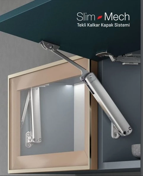 Slim-Mech C 2'li Paket  kalkar kapak mekanizması ürün görseli 1