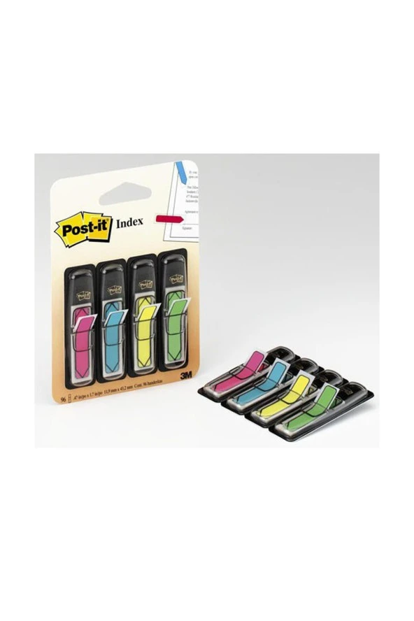 Post-İt İndeks Ok Şekilli 50 x 43 4 Renk ürün görseli 1