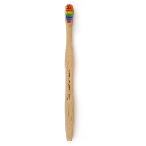 Humble Brush Gökkuşağı Yetişkin Medium Diş Fırçası ürün görseli 1