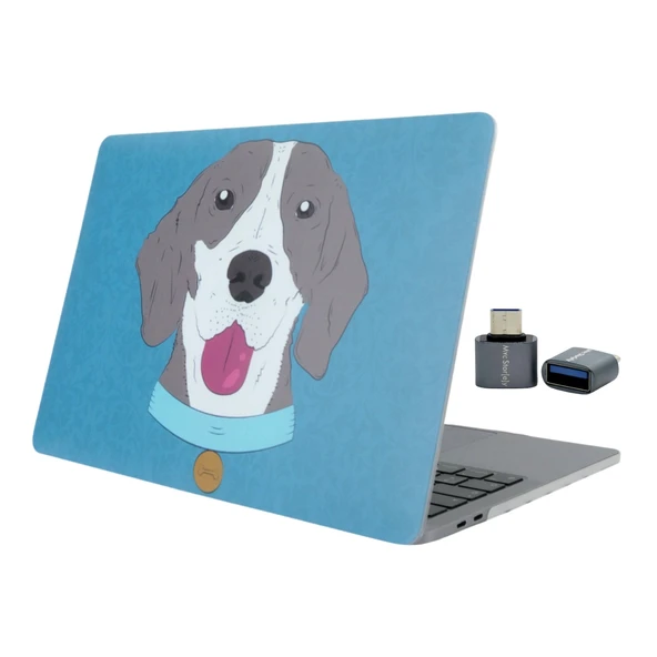 Macbook Pro Kılıf 13inç M1-M2, Dog01NL Type-c Model A2338 A2289 A2251 A1706-08 A1989 A2159 ile Uyumlu ürün görseli 1