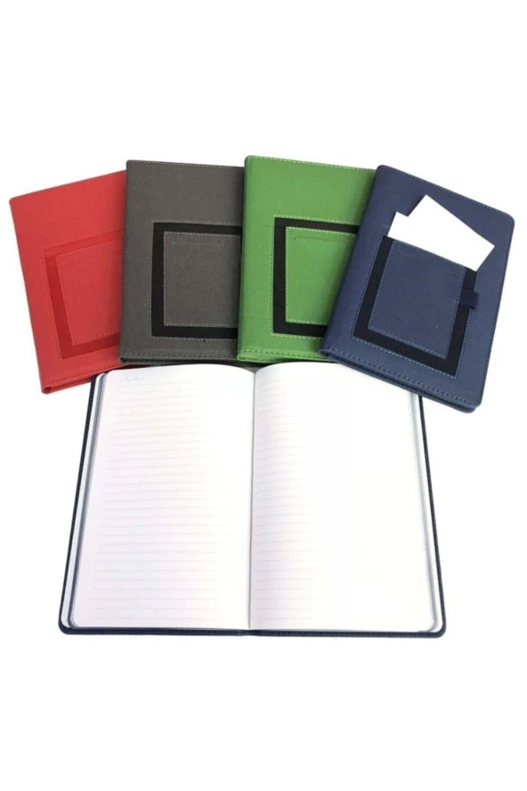 Lizy 13X21 Cm Thermo Deri Kalemlikli Cepli Çizgili Defter 120 Yp ürün görseli 1