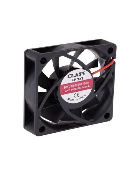 Class CF-232 60x60x15 MM DC 24 V Fan ürün görseli 1