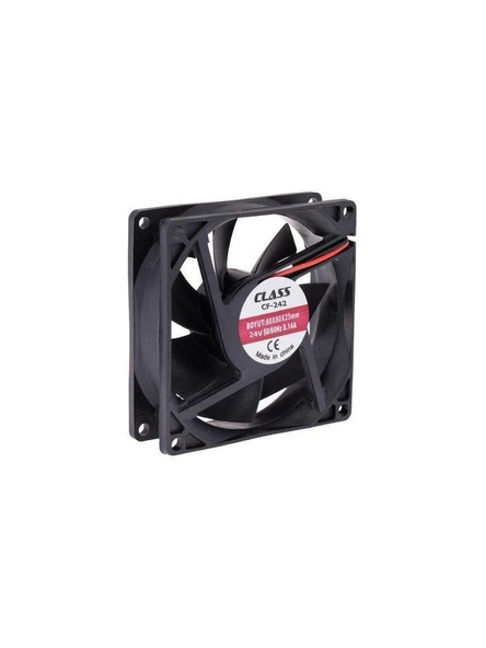 Class CF-242 80X80X25MM Dc 24VOLT Fan ürün görseli 1