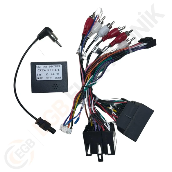OTO TABLET ÇERÇEVE 9 AUDI A4 (2002-2008) TAC-002 - Resim 4