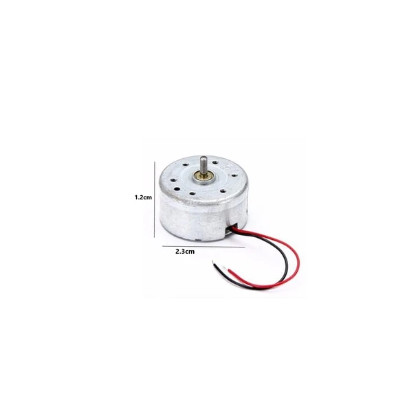 DENEY OYUNCAK MOTORU YUVARLAK 3.7V KABLOLU ürün görseli 1
