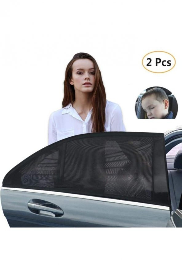 Luxury 2 Adet Araç Yan Cam Perdesi Araba Güneş Koruyucu Araç Içi Perde ürün görseli 1