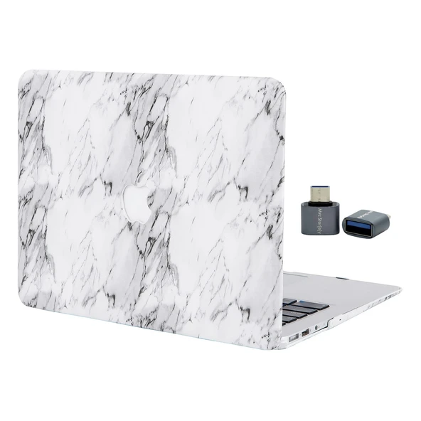 Macbook Pro Kılıf 13inç M1-M2, F.Marble A1706 A1708 A1989 A2159 A2251 A2289 A2338 ile Uyumlu ürün görseli 1