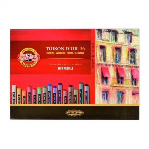 Koh-I Noor Set Of Artist´s Dry Chalks 8515 36 ürün görseli 1