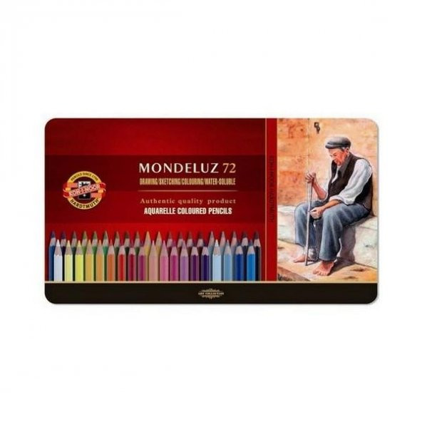 Koh-I Noor Set Of Aquarell ColouRed Pencils 3727 72 ürün görseli 1