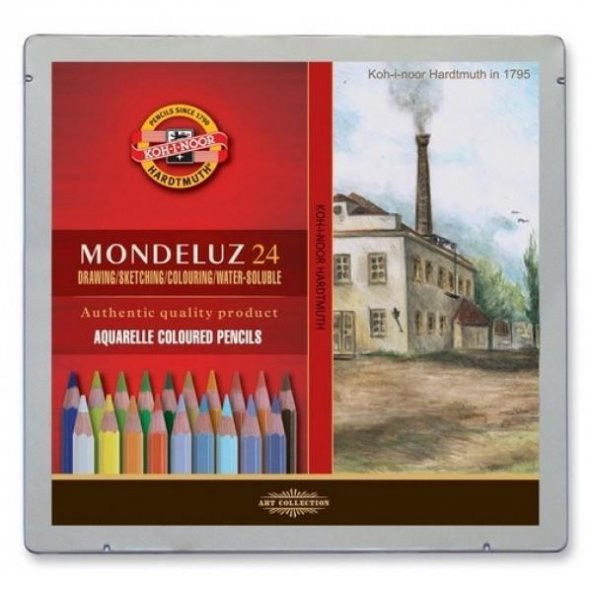 Koh-I Noor Set Aquarel Pencils Landscape 3724 24 ürün görseli 1